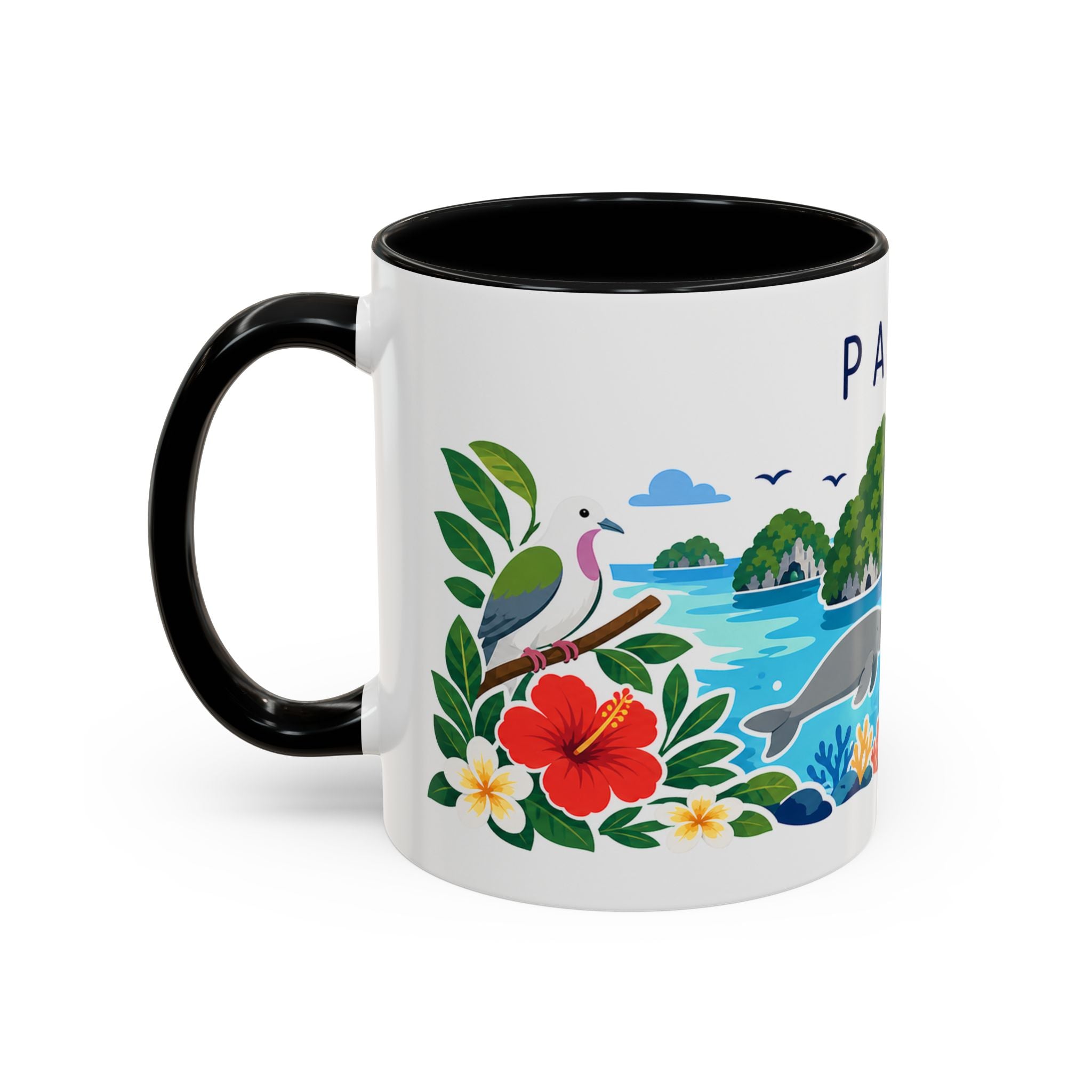 Palau Coffee Mug | Travel Souvenir Accent Mug | Country Gift Ceramic Cup 11oz 15oz