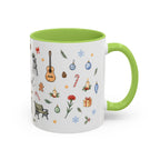 Madrid Christmas Mug | Watercolor City Souvenir, Travel Memories, Ceramic Coffee Cup