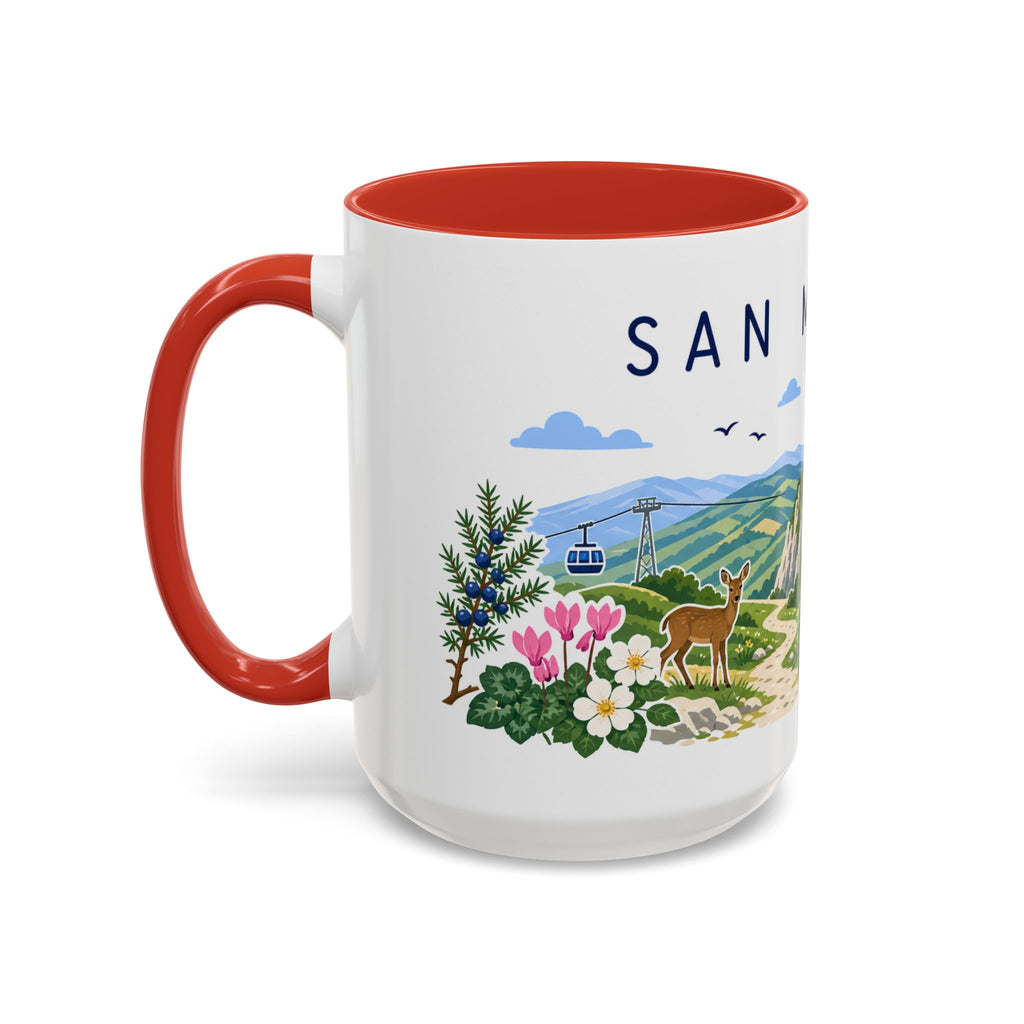 San Marino Coffee Mug | Travel Souvenir Accent Mug | Country Gift Ceramic Cup 11oz 15oz