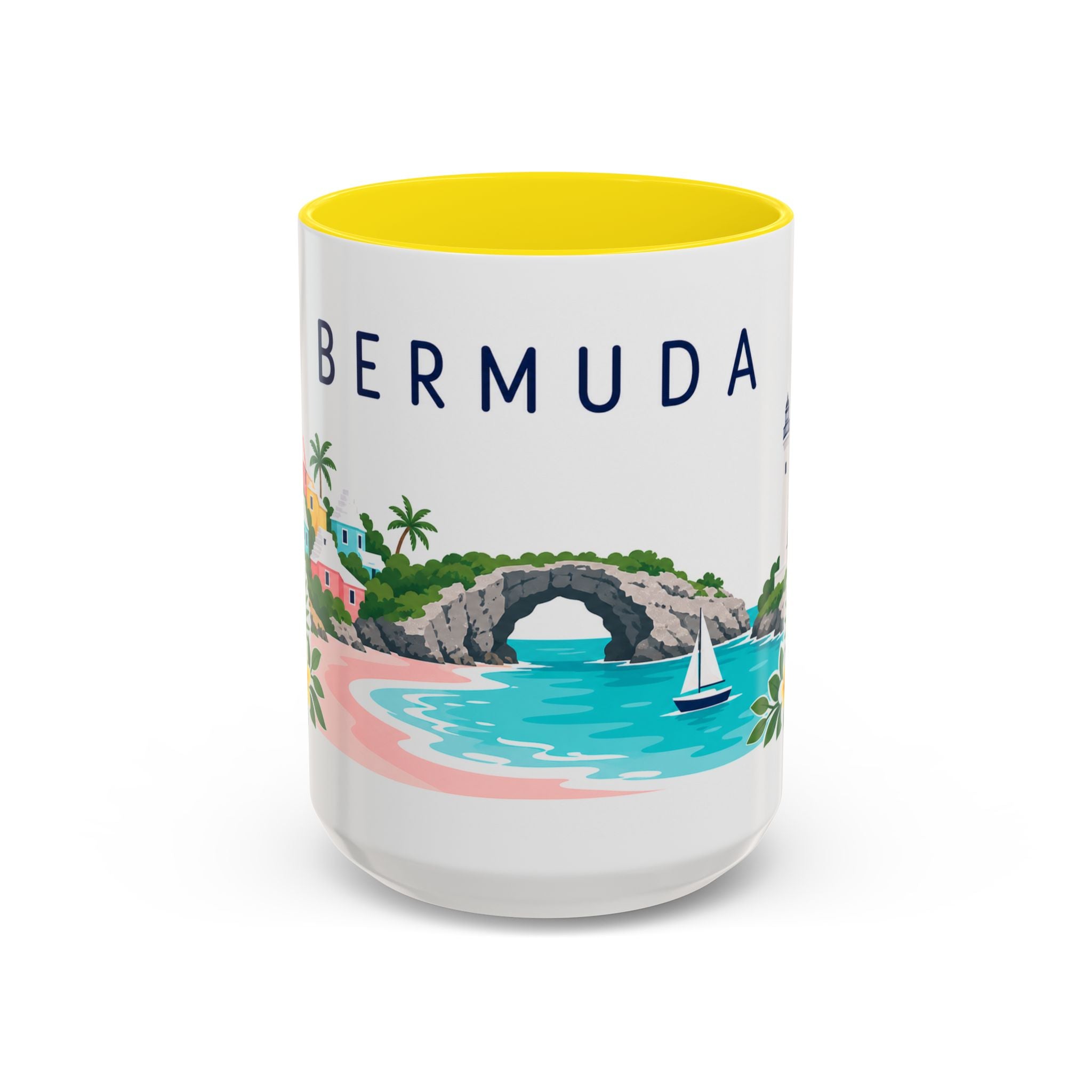 Bermuda Coffee Mug | Travel Souvenir Accent Mug | Country Gift Ceramic Cup 11oz 15oz