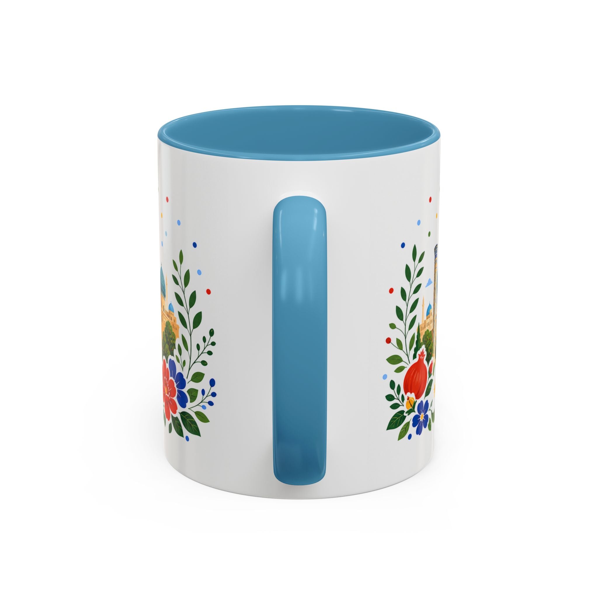Uzbekistan Coffee Mug | Travel Souvenir Accent Mug | Place Gift Ceramic Cup 11oz 15oz