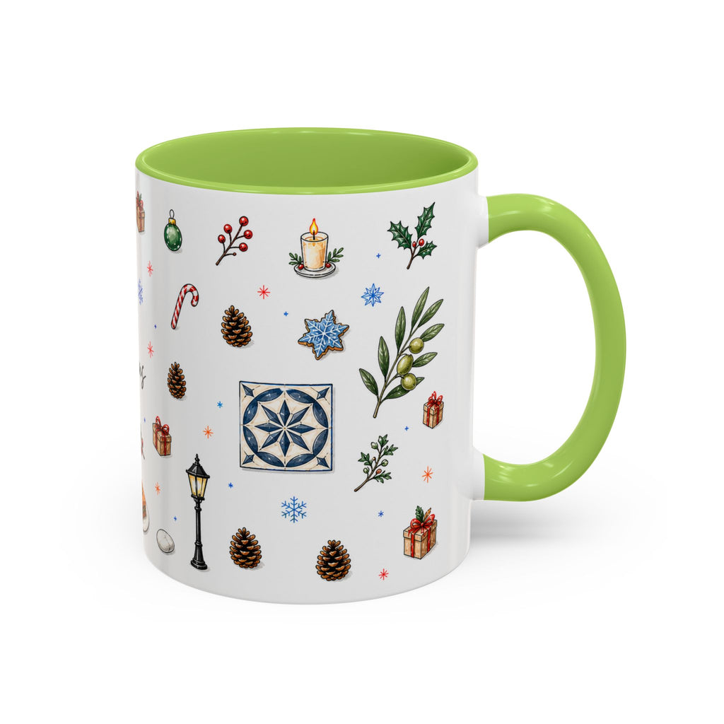 Athens Christmas Mug | Watercolor City Souvenir, Travel Gift (11oz/15oz)