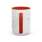 Grandpa's Stories Are The Best Coffee Mug | Gift From Grandkids | Accent Color Ceramic 11oz 15oz