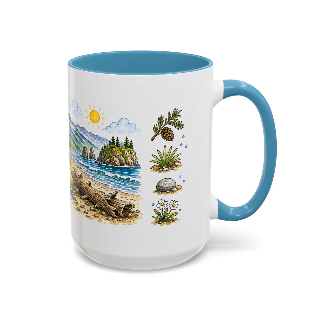 Olympic National Park Mug | US Travel Souvenir Accent Coffee Mug | 11oz 15oz Ceramic Cup
