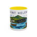 Saint Helena Coffee Mug | Travel Souvenir Accent Mug | Country Gift Ceramic Cup 11oz 15oz