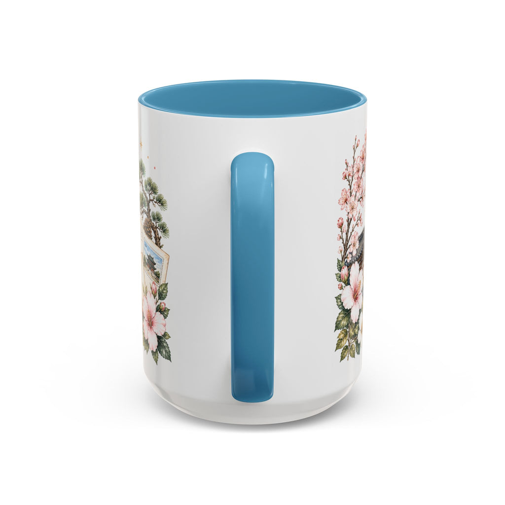 South Korea Home Country Mug | Moving Away Gift | Long Distance Friendship | 11 oz 15 oz Accent Mug