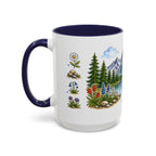 Grand Teton National Park Mug | US Travel Souvenir Accent Coffee Mug | 11oz 15oz Ceramic Cup
