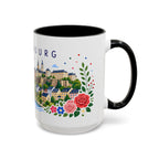 Luxembourg Coffee Mug | Travel Souvenir Accent Mug | Place Gift Ceramic Cup 11oz 15oz