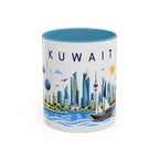 Kuwait Coffee Mug | Travel Souvenir Accent Mug | Place Gift Ceramic Cup 11oz 15oz