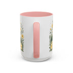 South Carolina State Mug | Botanical Map Accent Cup (11oz 15oz)