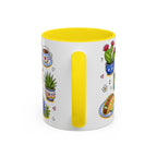 Austin Illustrated Travel Mug | City Souvenir Accent Coffee Mug | 11oz 15oz Ceramic Cup