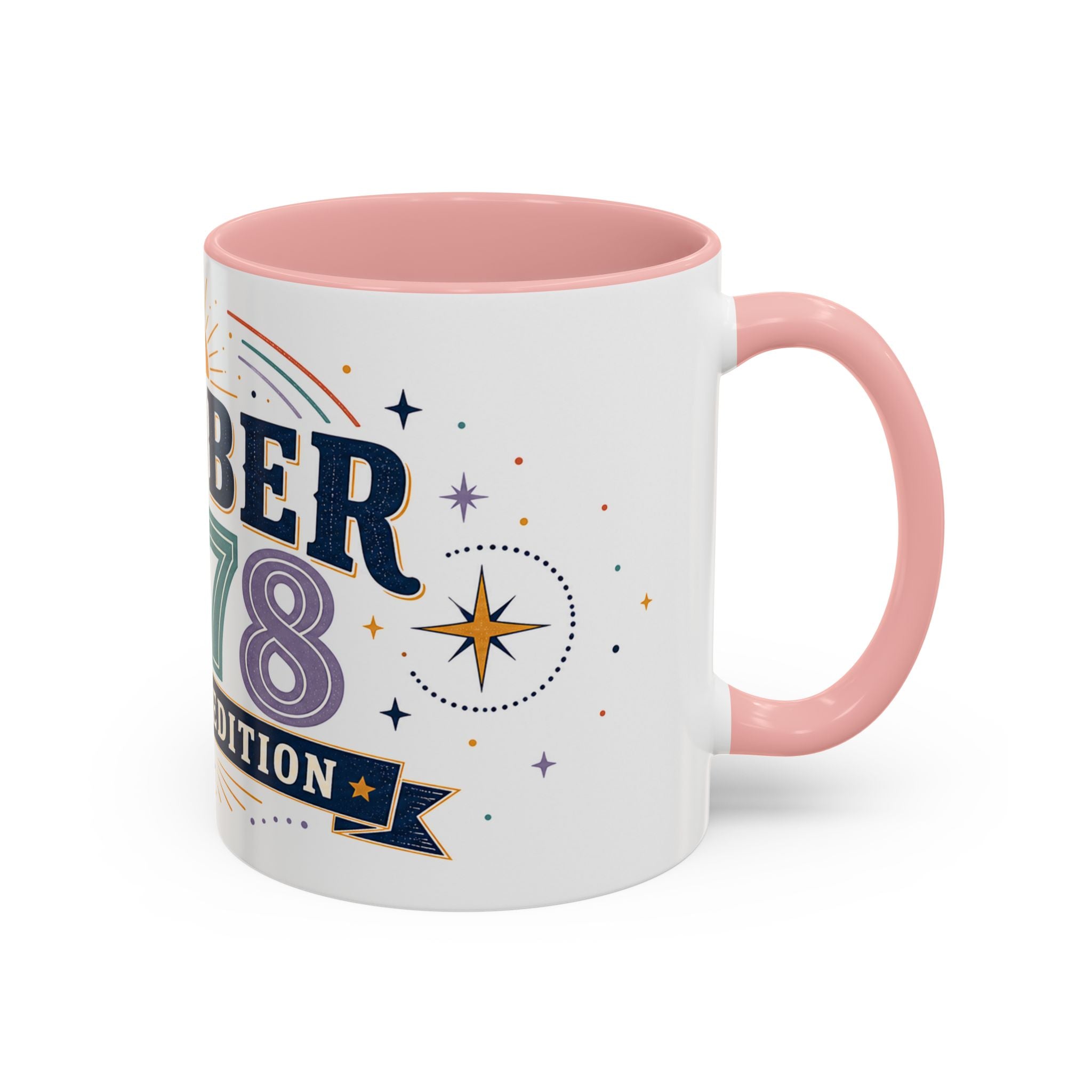 Custom Birthday Mug | Celestial Retro Design, Limited Edition (11oz or 15oz)