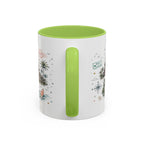 Bali Coffee Mug | Indonesia Souvenir Travel Gift | Accent Color Ceramic 11oz 15oz