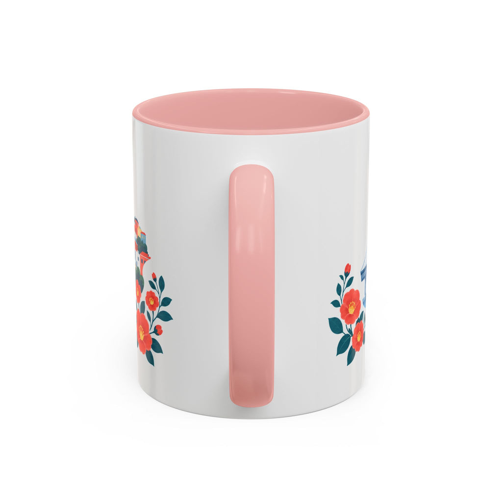 Busan Coffee Mug | South Korea Travel Souvenir | Porcelain Decal City Gift | 11oz 15oz Accent Mug