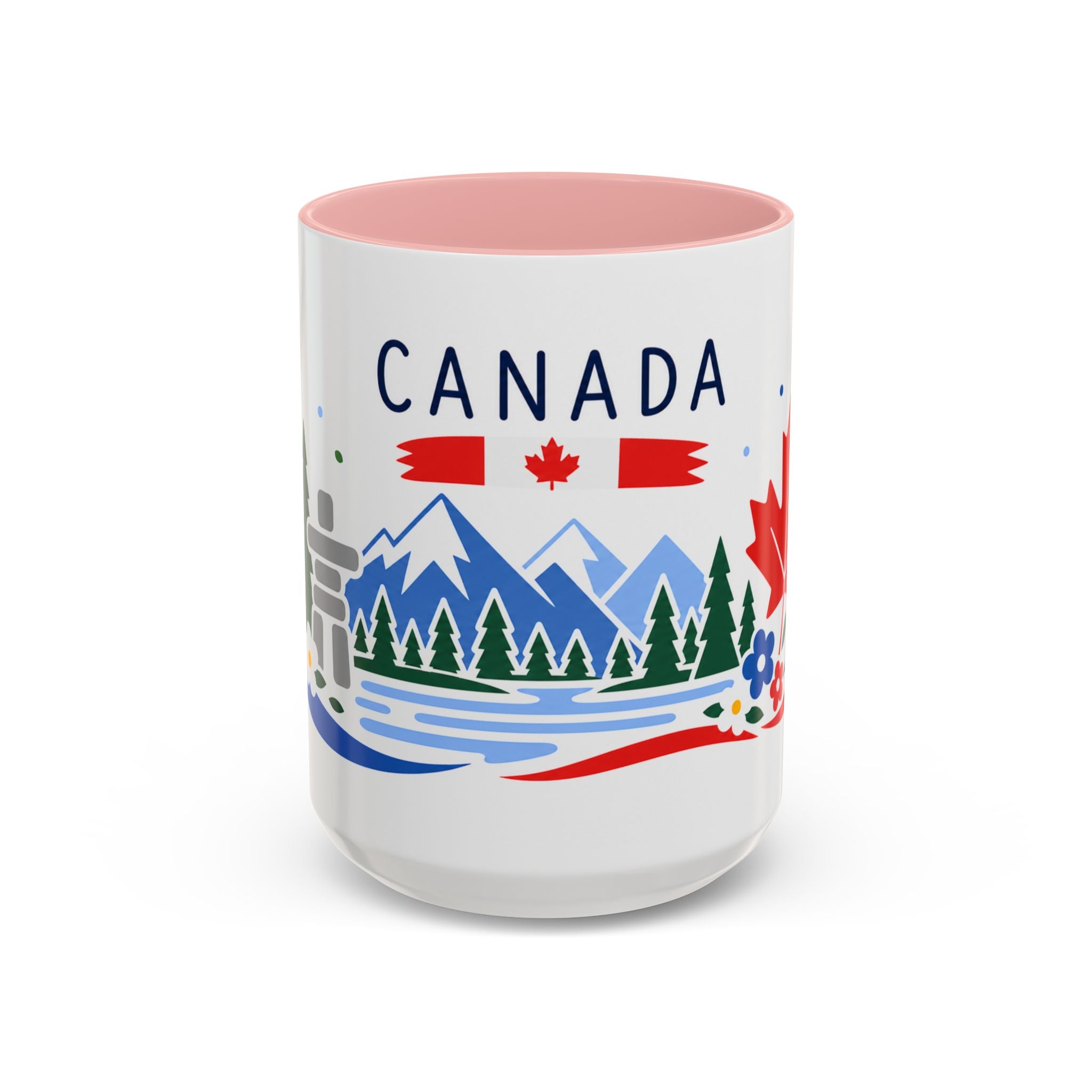 Canada Coffee Mug | Travel Souvenir Accent Mug | Country Gift Ceramic Cup 11oz 15oz