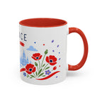 France Coffee Mug | Travel Souvenir Accent Mug | Country Gift Ceramic Cup 11oz 15oz