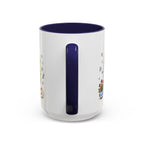 Cesky Krumlov Illustrated Travel Mug | Czechia Souvenir Accent Coffee Mug | 11oz 15oz Ceramic Cup