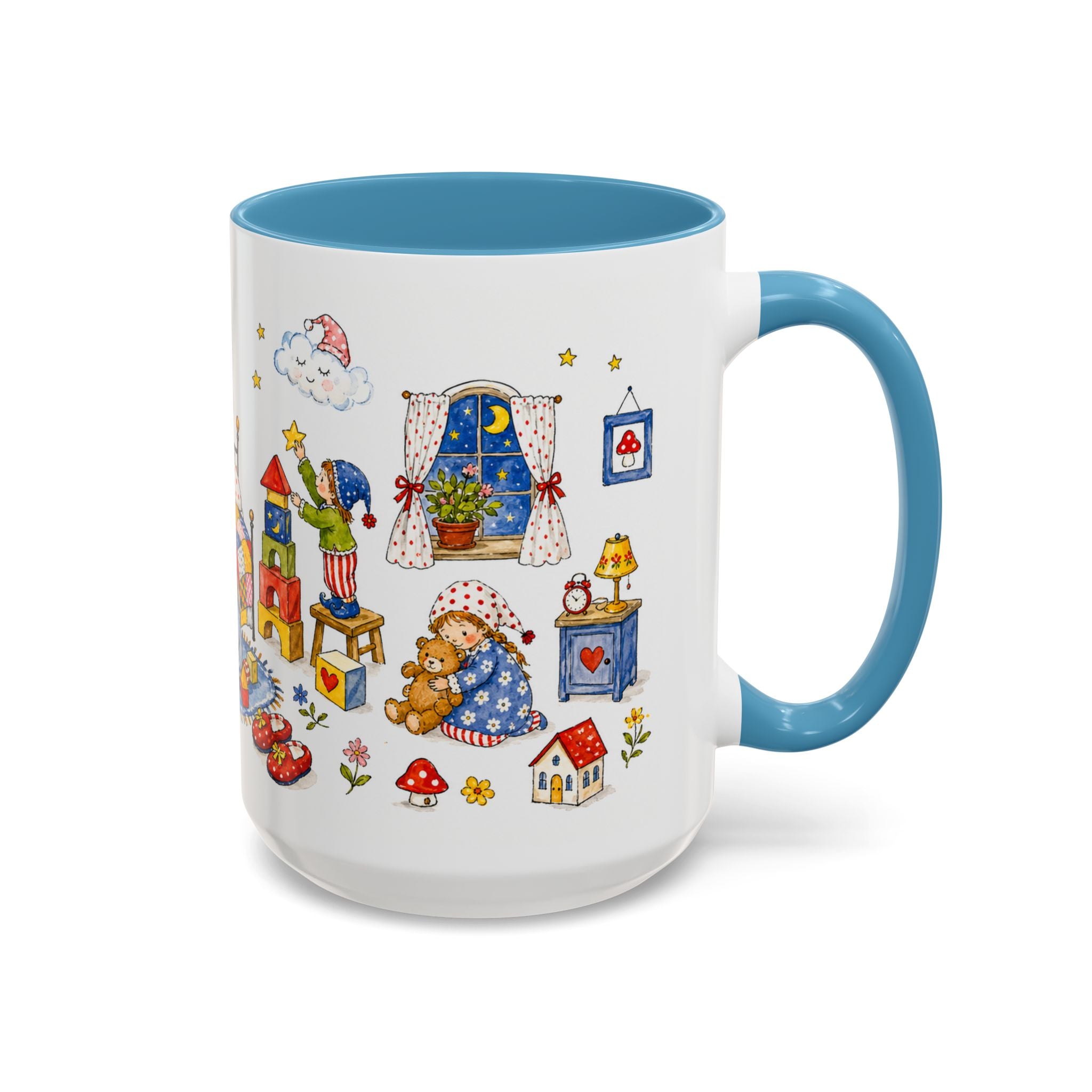 Bedtime Toy Room Fairytale Mug | Storybook Accent Coffee Mug | EveryLegend