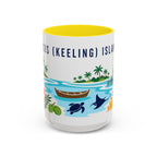 Cocos (Keeling) Islands Coffee Mug | Travel Souvenir Accent Mug | Country Gift Ceramic Cup 11oz 15oz