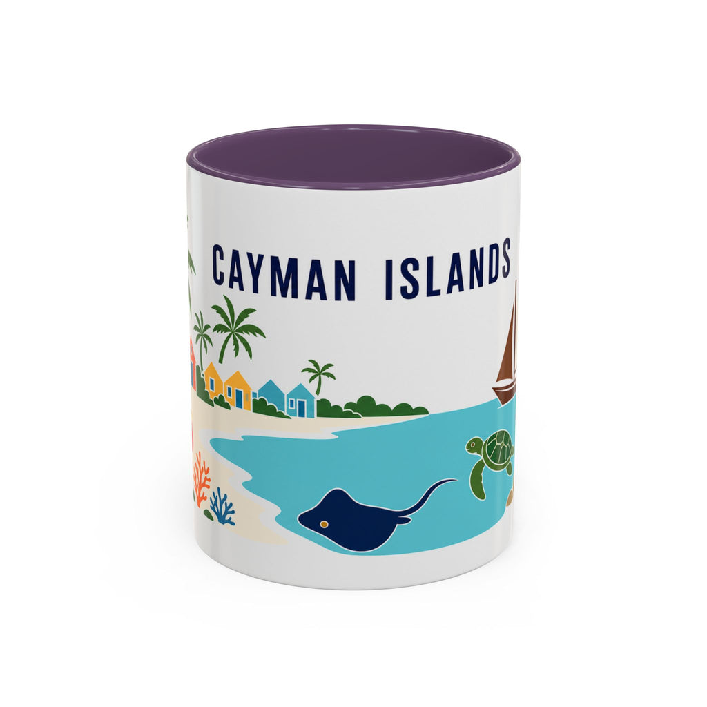 Cayman Islands Coffee Mug | Travel Souvenir Accent Mug | Country Gift Ceramic Cup 11oz 15oz