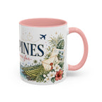 Philippines Home Country Mug | Moving Away Gift | Long Distance Friendship | 11 oz 15 oz Accent Mug