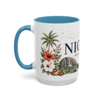 Nigeria Home Country Mug | Moving Away Gift | Long Distance Friendship | 11 oz 15 oz Accent Mug
