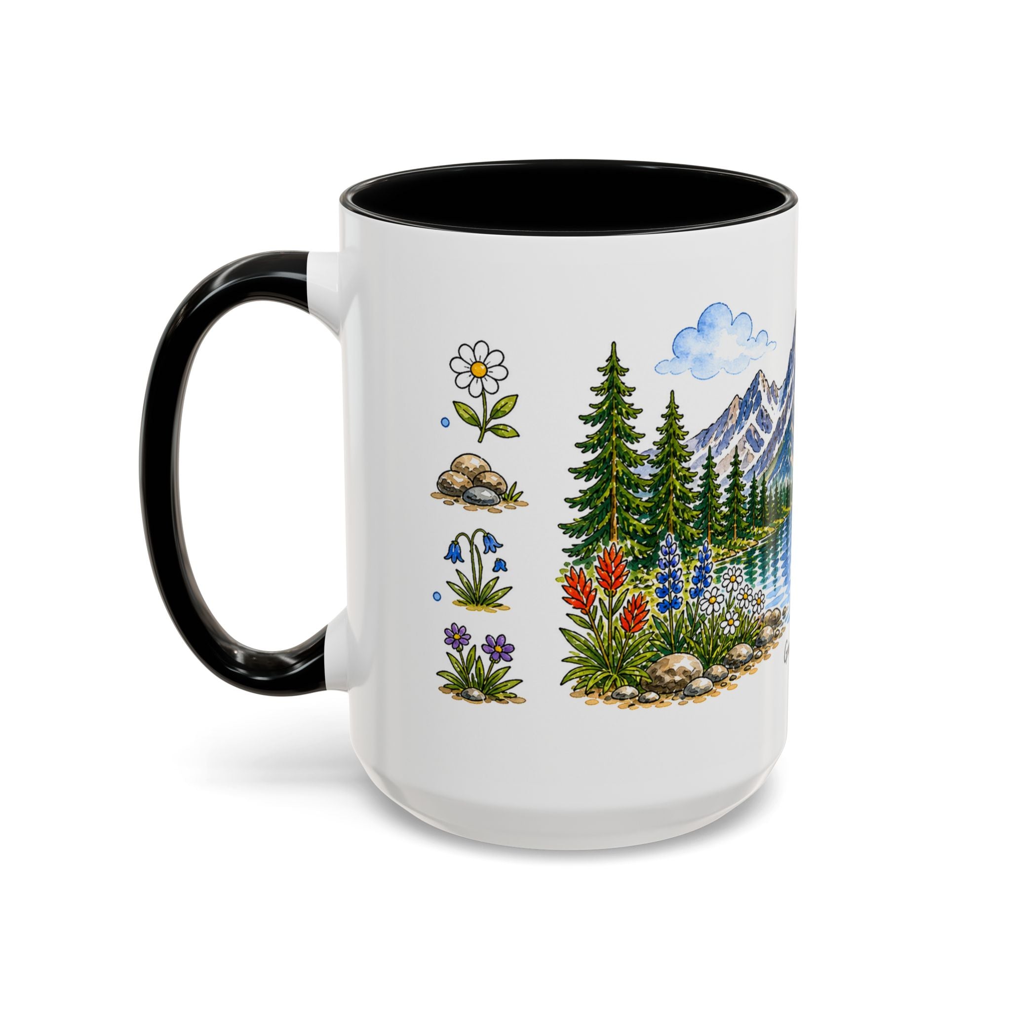 Grand Teton National Park Mug | US Travel Souvenir Accent Coffee Mug | 11oz 15oz Ceramic Cup