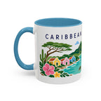 Caribbean Netherlands Coffee Mug | Travel Souvenir Accent Mug | Country Gift Ceramic Cup 11oz 15oz