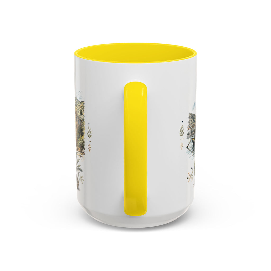 Douro Valley Mug, Portugal Travel Souvenir, Bucket List Gift, Accent Ceramic Coffee Mug 11oz 15oz