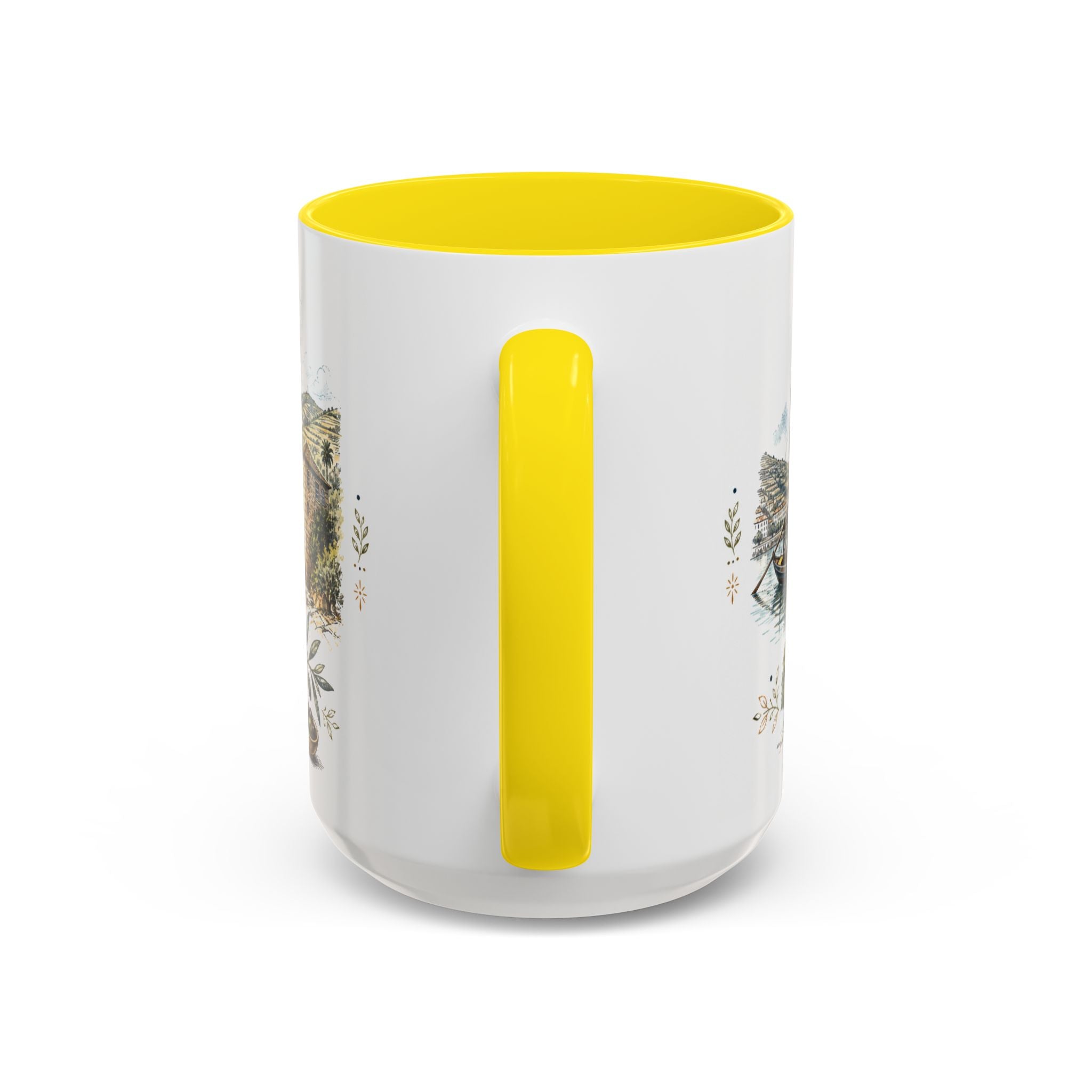 Douro Valley Mug, Portugal Travel Souvenir, Bucket List Gift, Accent Ceramic Coffee Mug 11oz 15oz