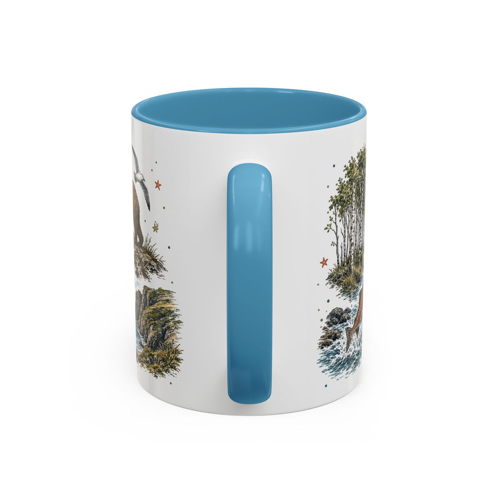 Kamchatka Peninsula Mug, Russia Travel Souvenir, Bucket List Gift, Accent Ceramic Coffee Mug 11oz 15oz