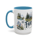 Fairy Meadows Mug, Pakistan Travel Souvenir, Bucket List Gift, Accent Ceramic Coffee Mug 11oz 15oz