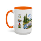 Yellowstone National Park Mug | US Travel Souvenir Accent Coffee Mug | 11oz 15oz Ceramic Cup