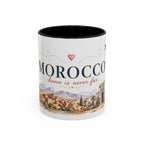 Morocco Home Country Mug | Moving Away Gift | Long Distance Friendship | 11 oz 15 oz Accent Mug
