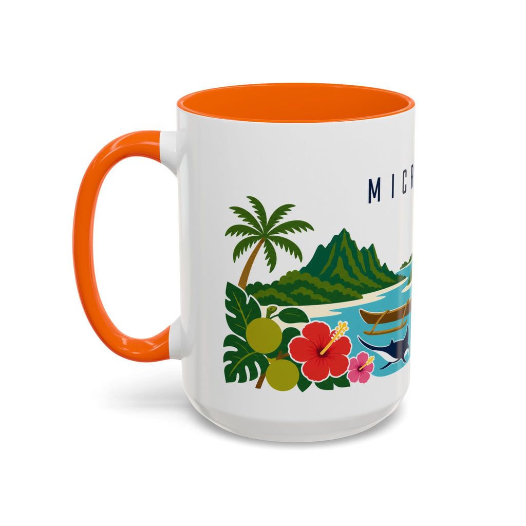 Micronesia Coffee Mug | Travel Souvenir Accent Mug | Country Gift Ceramic Cup 11oz 15oz