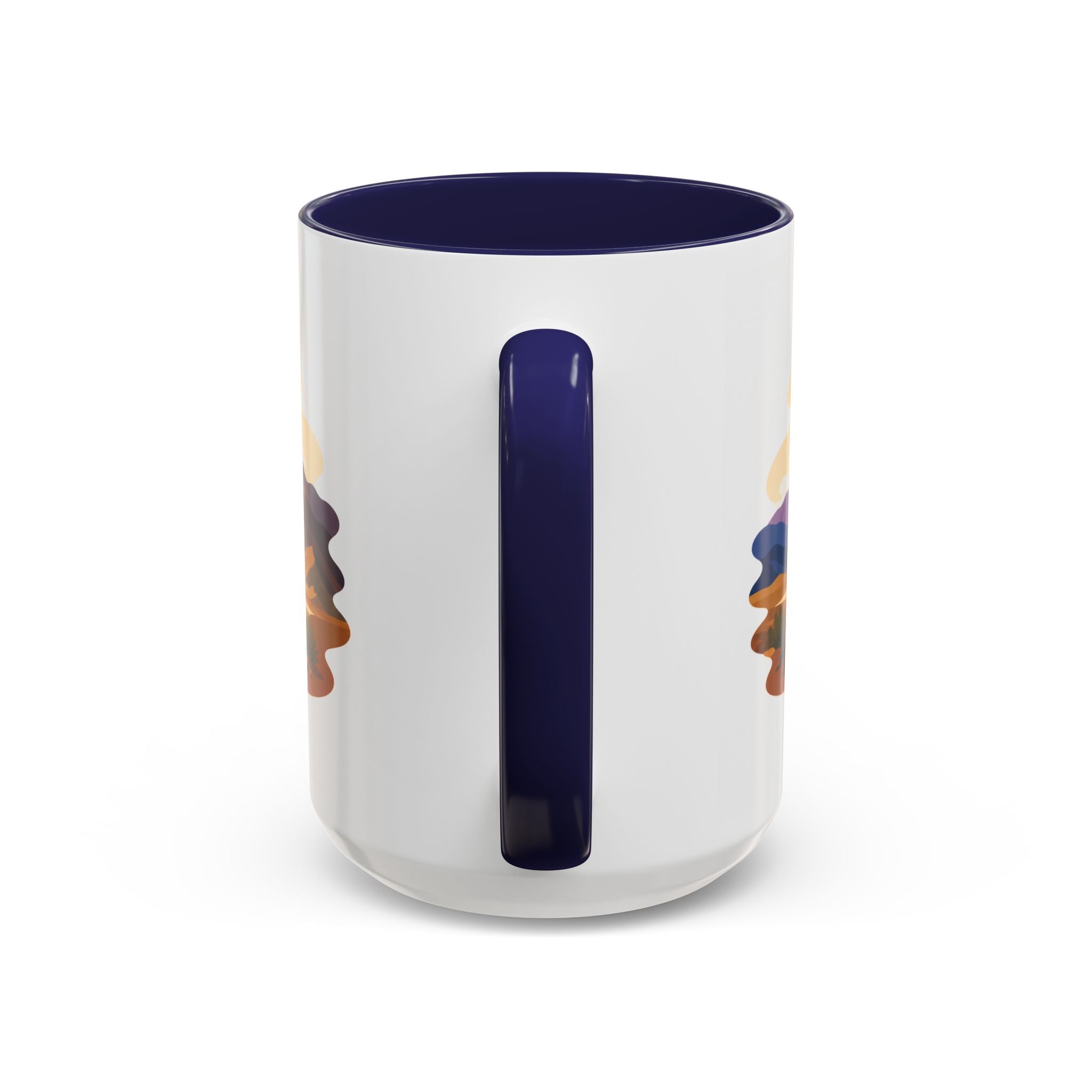 Death Valley National Park Coffee Mug | Solid Color Block Park Souvenir | 11oz 15oz Accent Mug