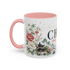 China Home Country Mug | Moving Away Gift | Long Distance Friendship | 11 oz 15 oz Accent Mug