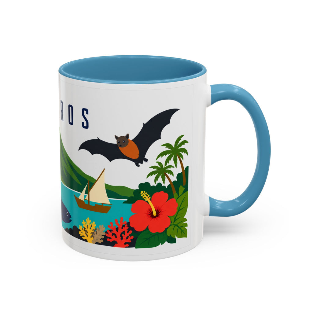 Comoros Coffee Mug | Travel Souvenir Accent Mug | Country Gift Ceramic Cup 11oz 15oz