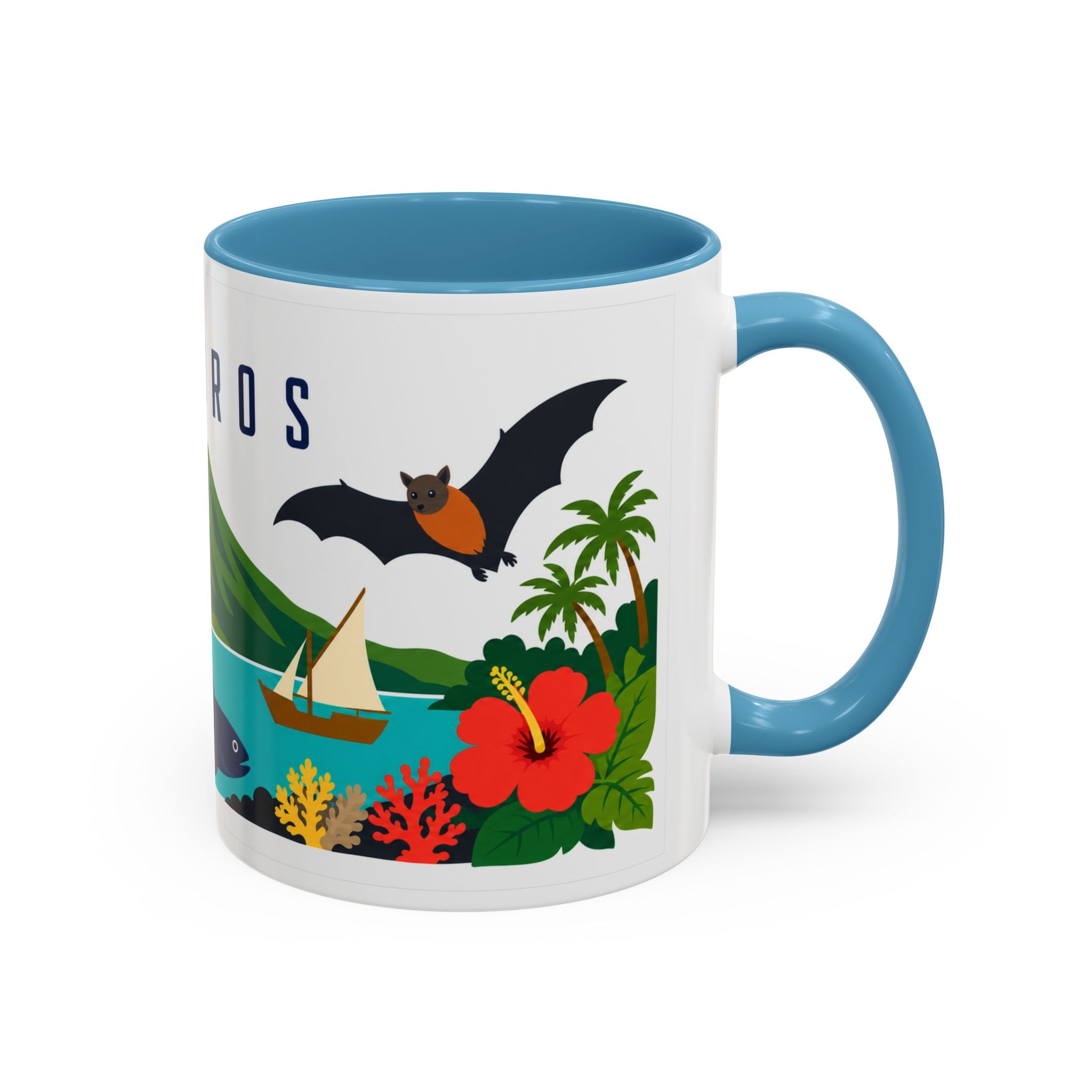 Comoros Coffee Mug | Travel Souvenir Accent Mug | Country Gift Ceramic Cup 11oz 15oz