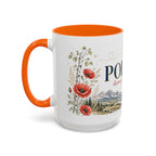 Poland Home Country Mug | Moving Away Gift | Long Distance Friendship | 11 oz 15 oz Accent Mug