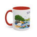 Senegal Soccer Coffee Mug | World Cup Fan Gift | Accent Color Ceramic 11oz 15oz Match Day Cup