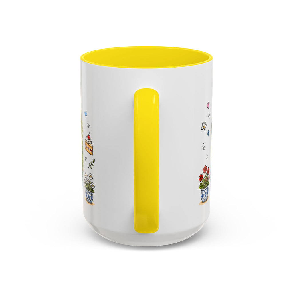 Bled Illustrated Travel Mug | Slovenia Souvenir Accent Coffee Mug | 11oz 15oz Ceramic Cup