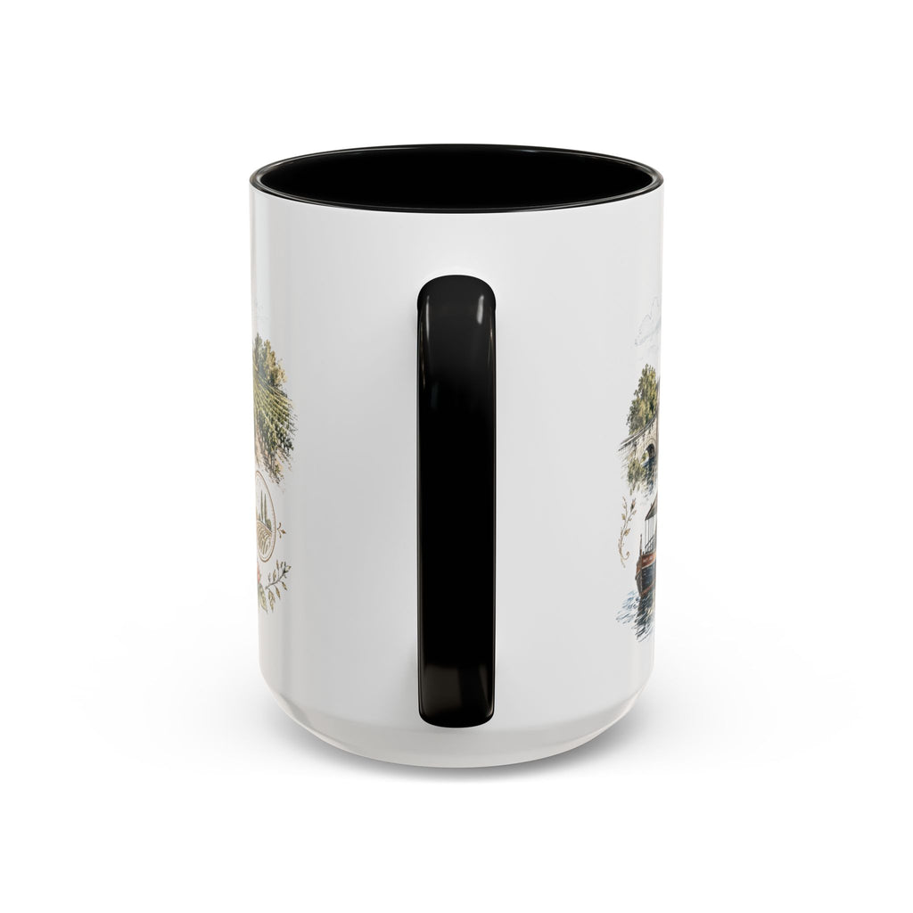 Loire Valley Mug, France Travel Souvenir, Bucket List Gift, Accent Ceramic Coffee Mug 11oz 15oz