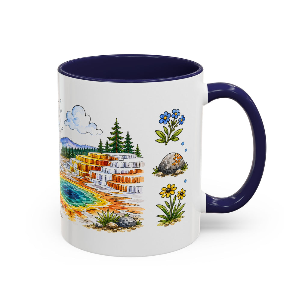 Yellowstone National Park Mug | US Travel Souvenir Accent Coffee Mug | 11oz 15oz Ceramic Cup