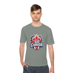 Go Canada Soccer T Shirt, Moisture Wicking Fan Tee