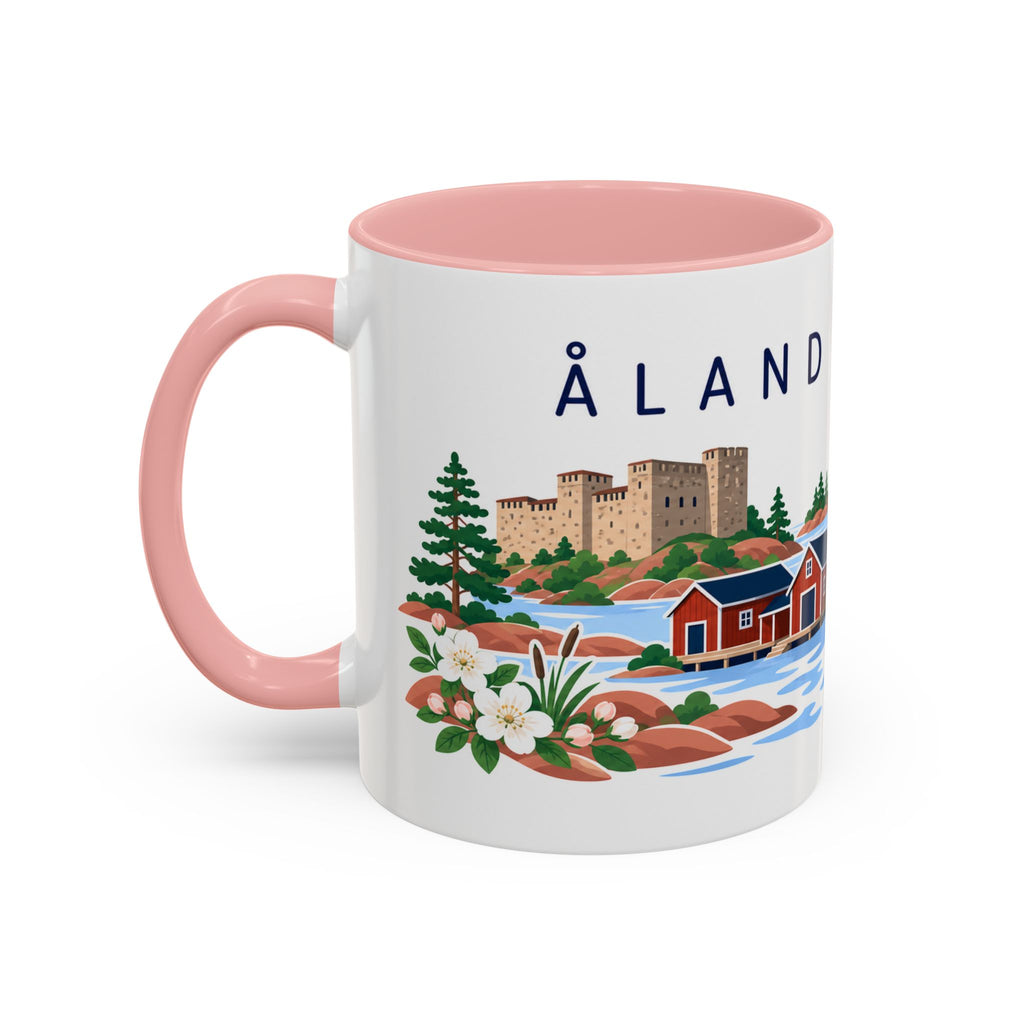 Åland Islands Coffee Mug | Travel Souvenir Accent Mug | Country Gift Ceramic Cup 11oz 15oz