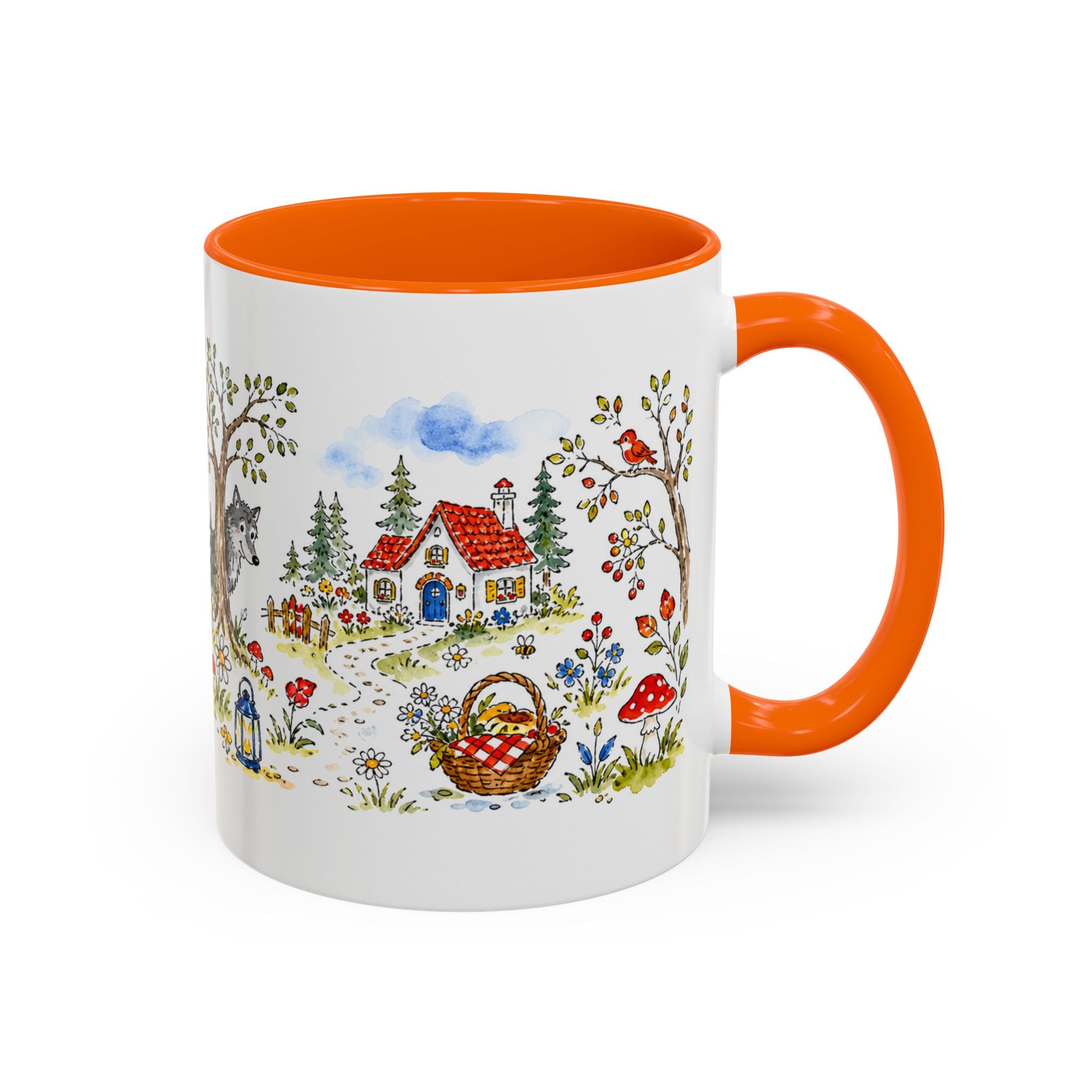 Little Red Riding Hood Mug | Storybook Fairy Tale Accent Coffee Mug | EveryLegend