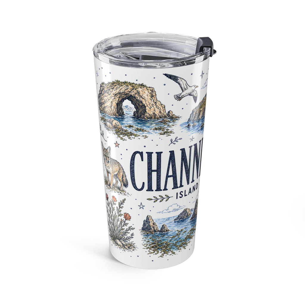 Channel Islands National Park 20oz Tumbler | California Island Wildlife Marine Gift | Insulated Stainless Steel Travel Cup