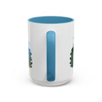 Virgin Islands National Park Coffee Mug | Solid Color Block Park Souvenir | 11oz 15oz Accent Mug