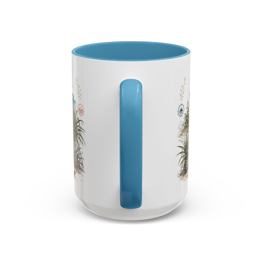 K'gari Mug, Australia Travel Souvenir, Bucket List Gift, Accent Ceramic Coffee Mug 11oz 15oz